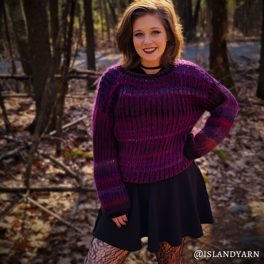 Brioche Lite Sweater Pattern