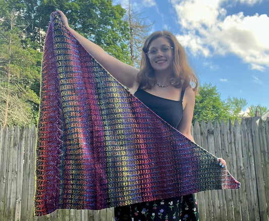 Autumn Embers Shawl Kit