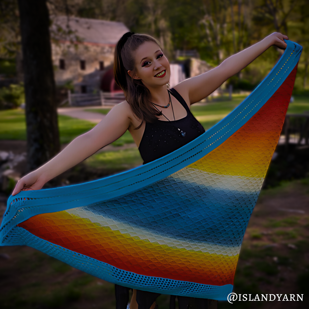 At the Horizon Shawl Kit