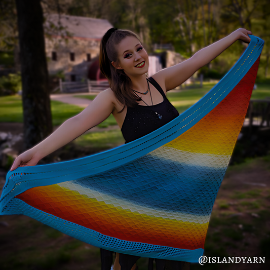 At the Horizon Shawl Kit