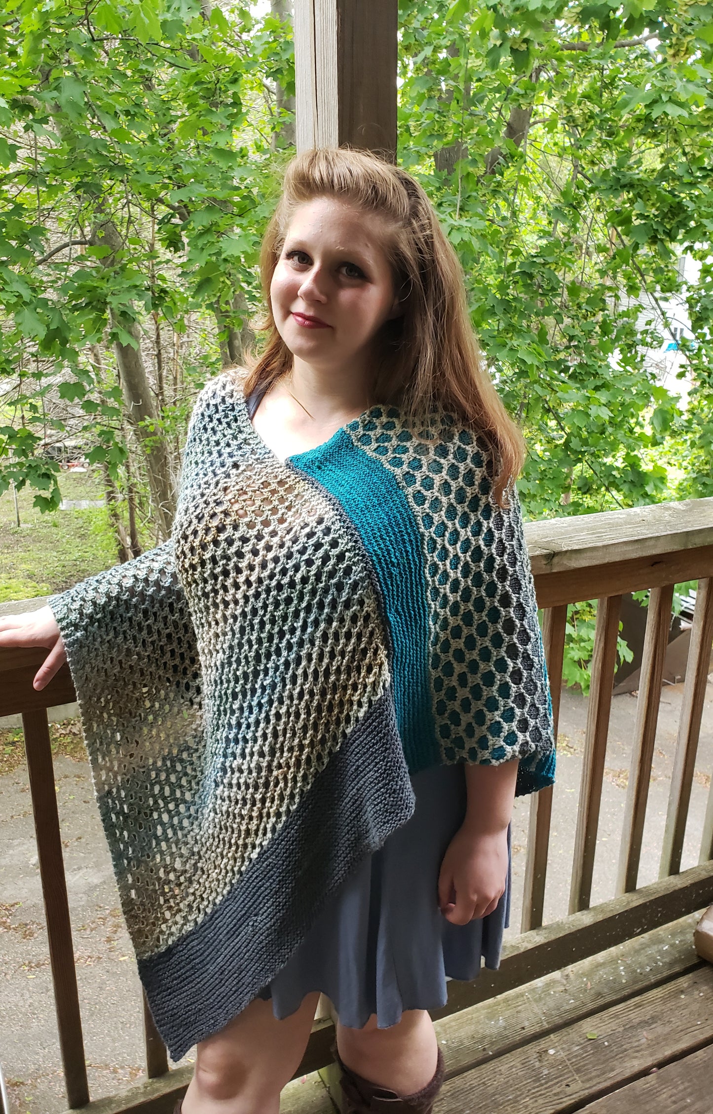 Honeycomb Hollow Poncho Kit