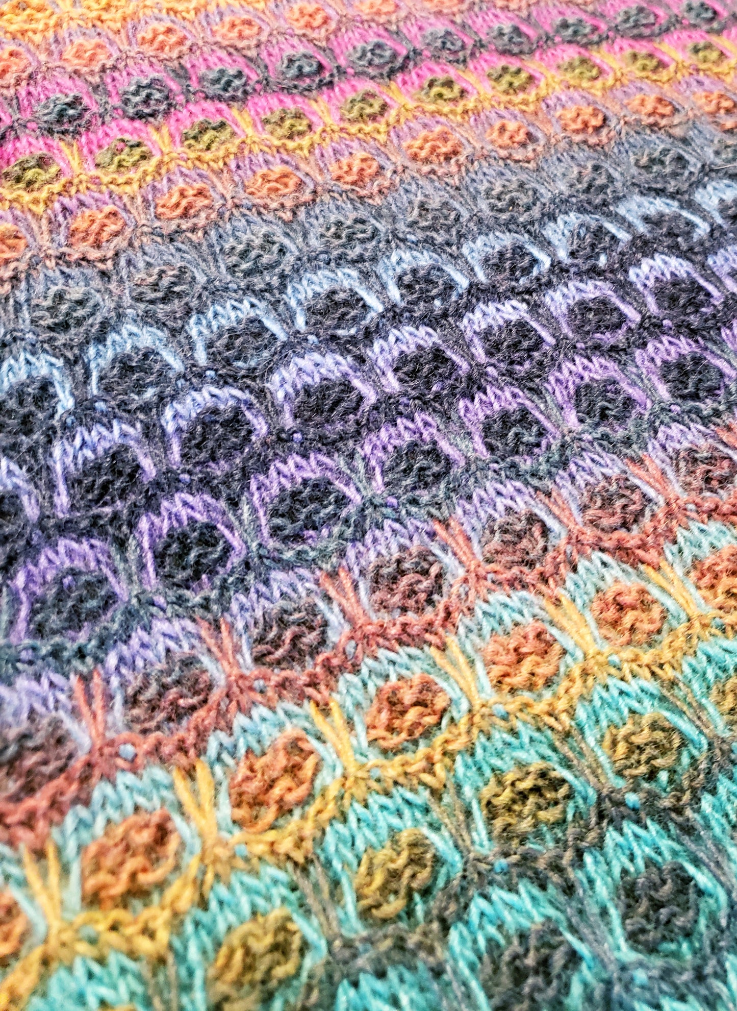 Dragon Scales Shawl Kit