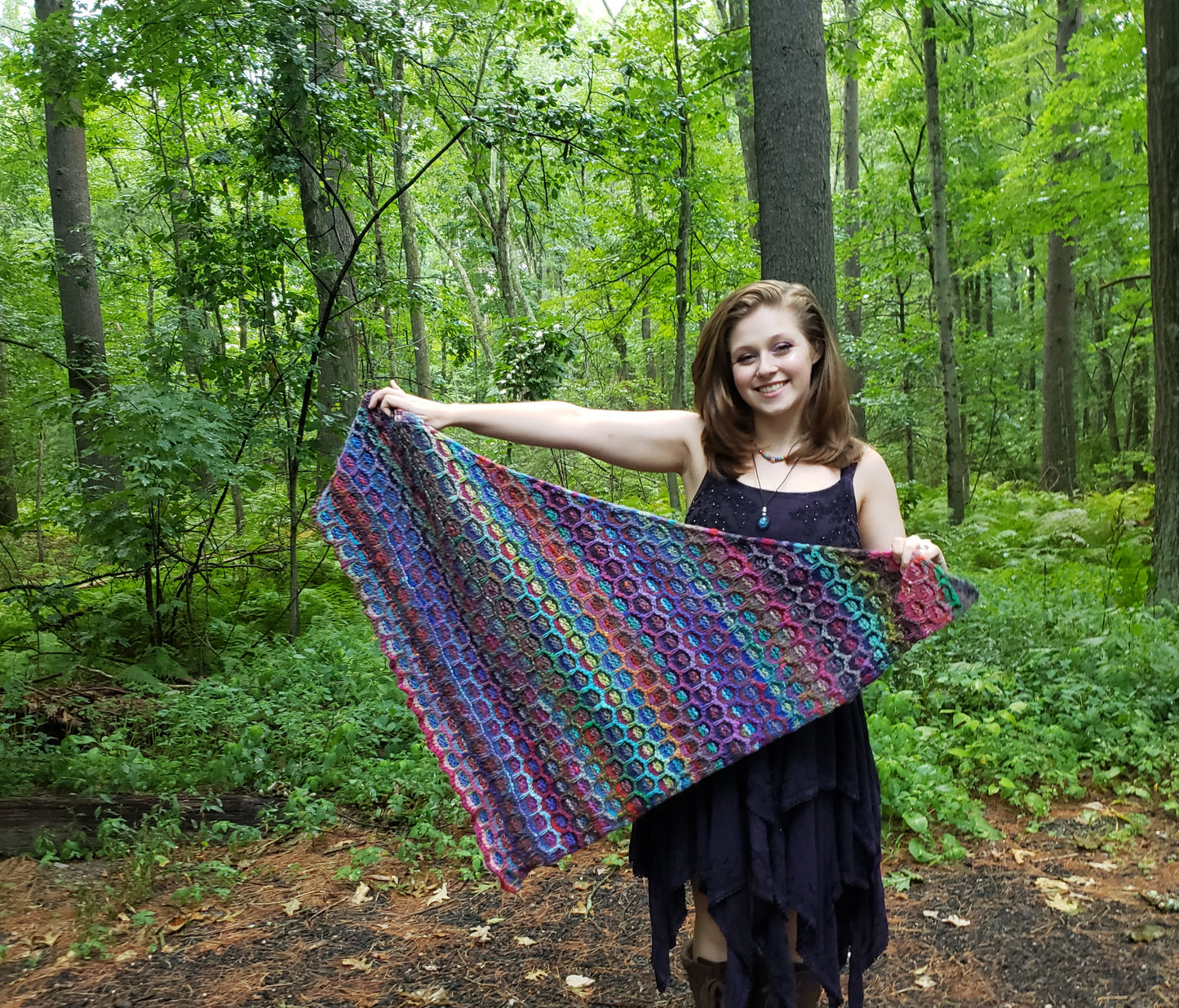 Big Dragon Scales Shawl Kit