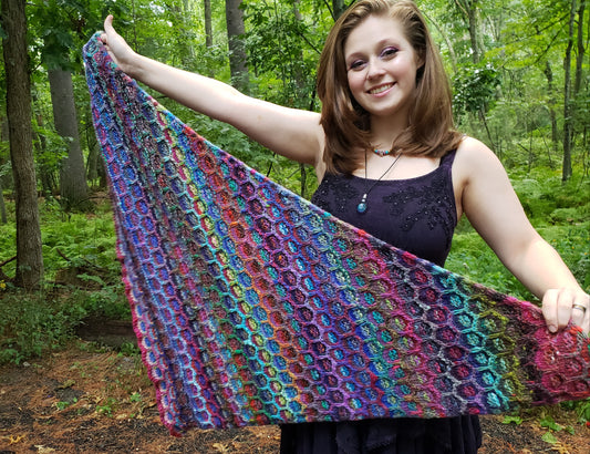 Big Dragon Scales Shawl Kit