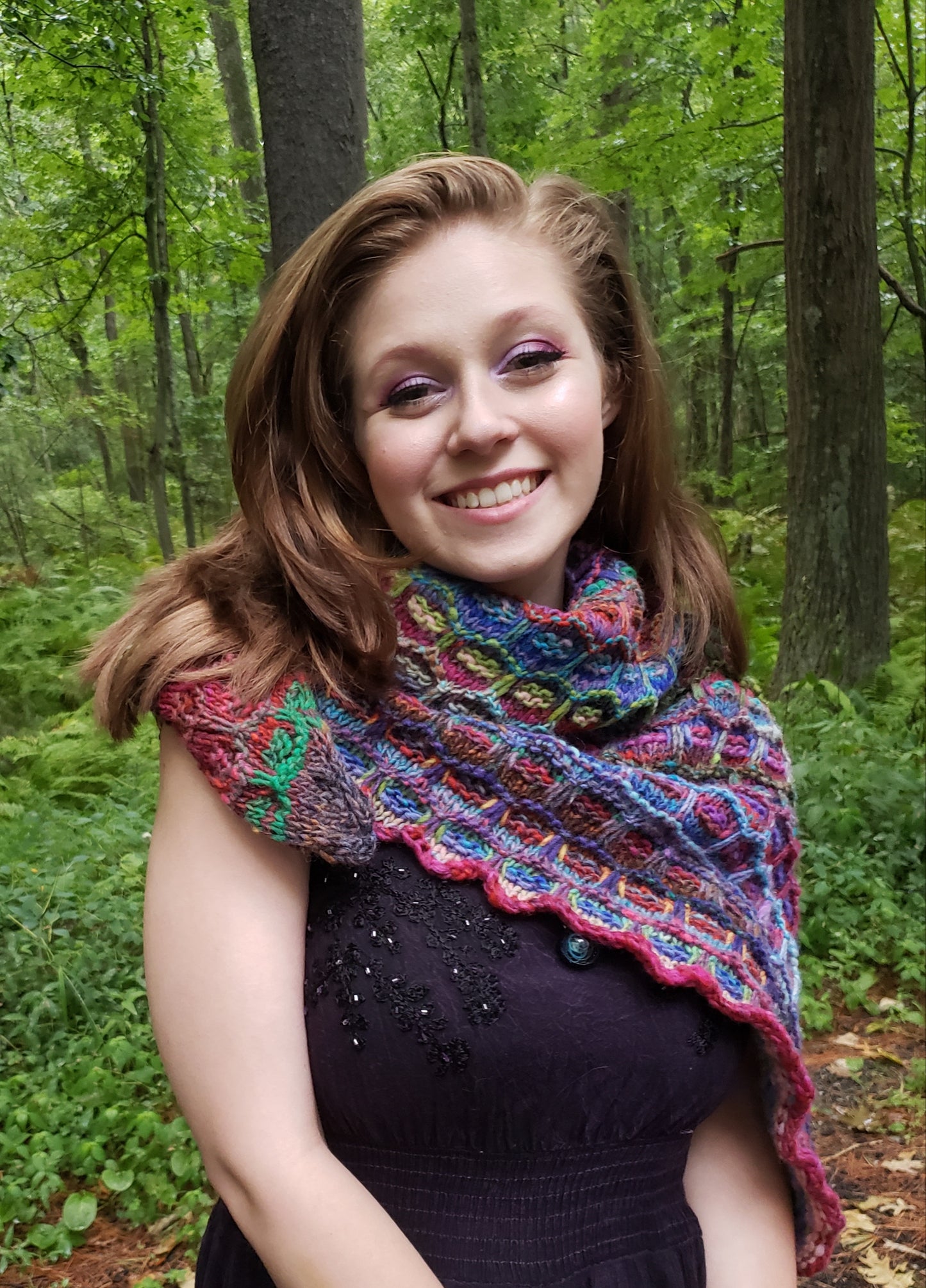 Big Dragon Scales Shawl Kit