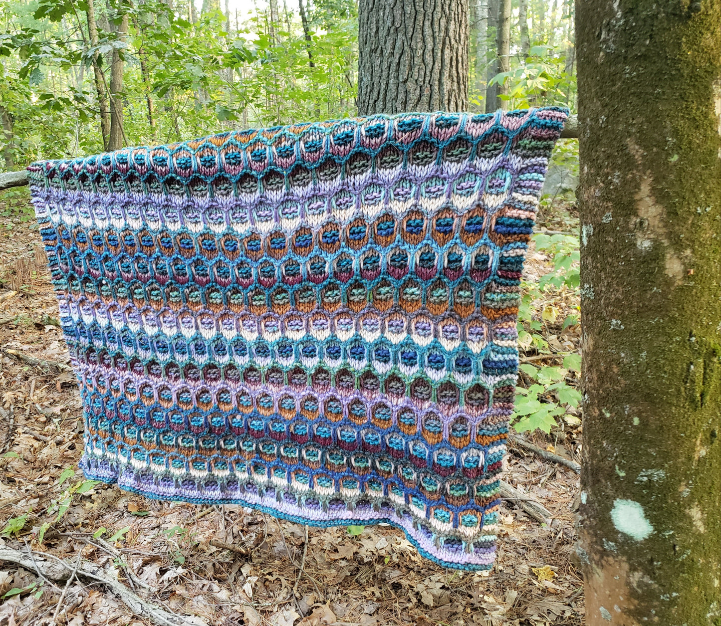 Dragon Scales Blanket Pattern Only