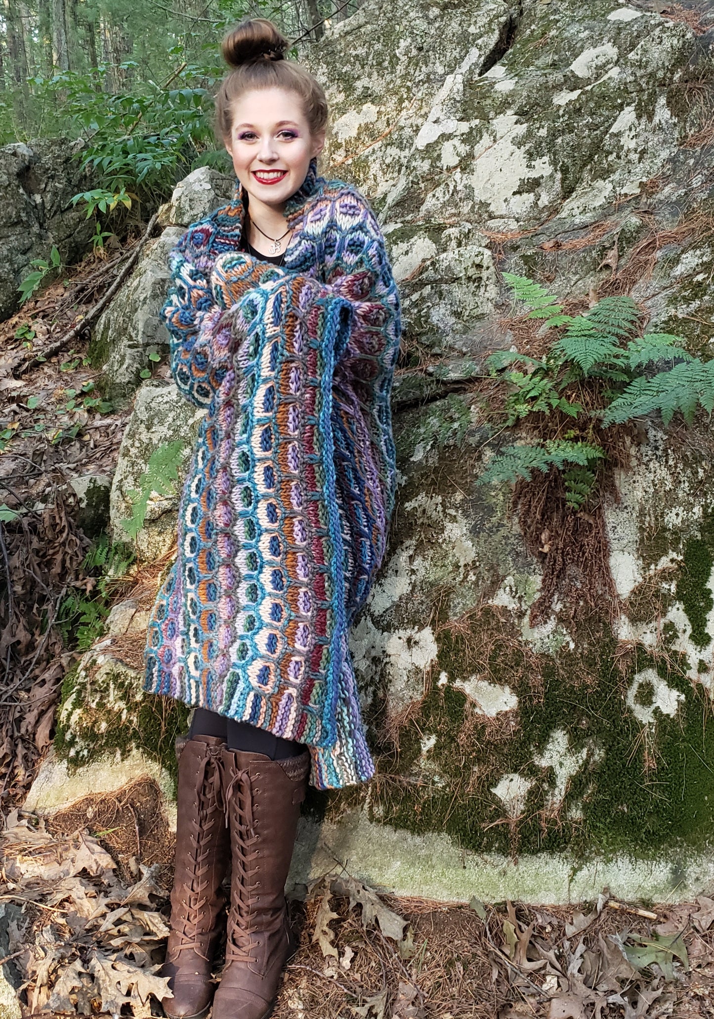 Dragon Scales Blanket Pattern Only