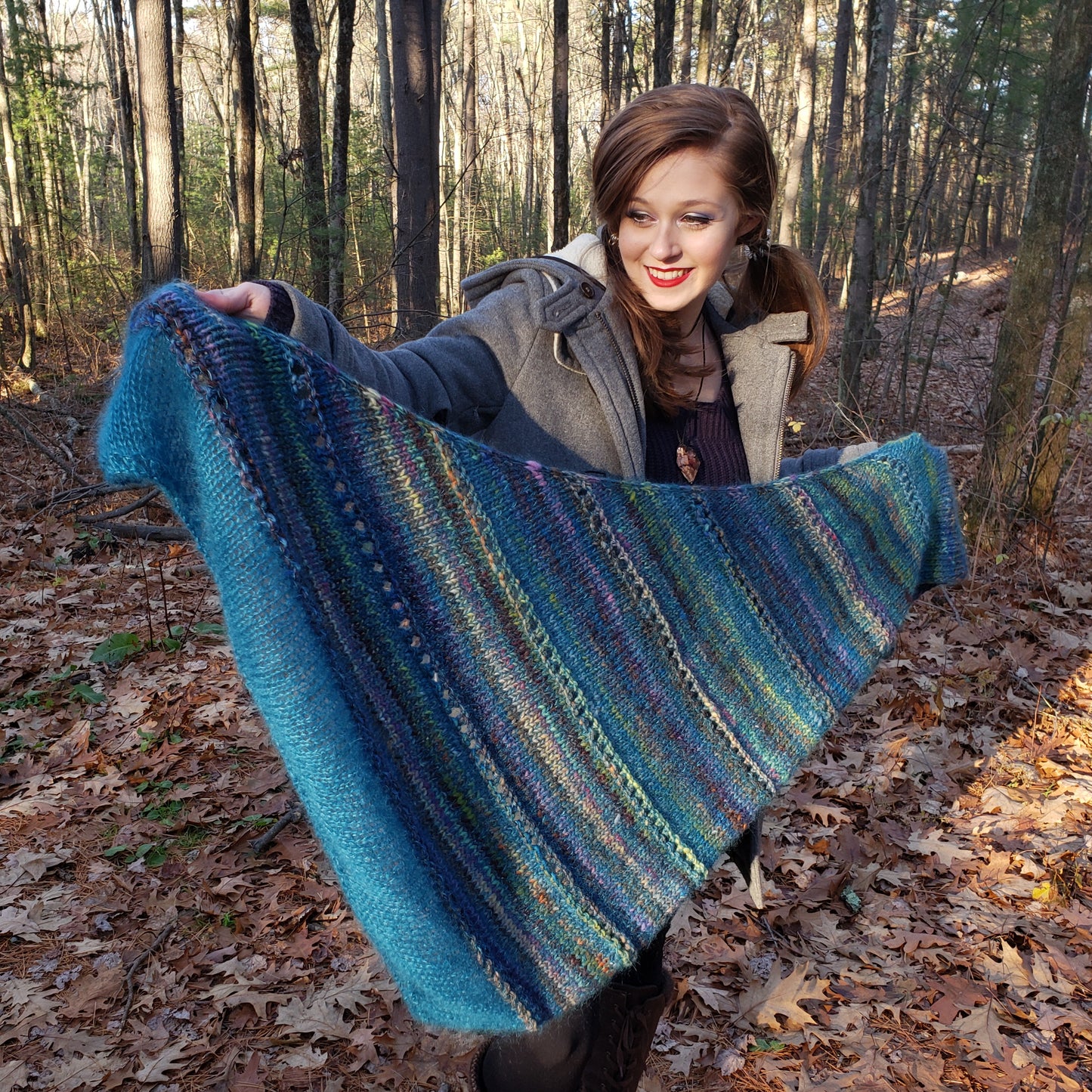 Acorn Path Shawl Kit