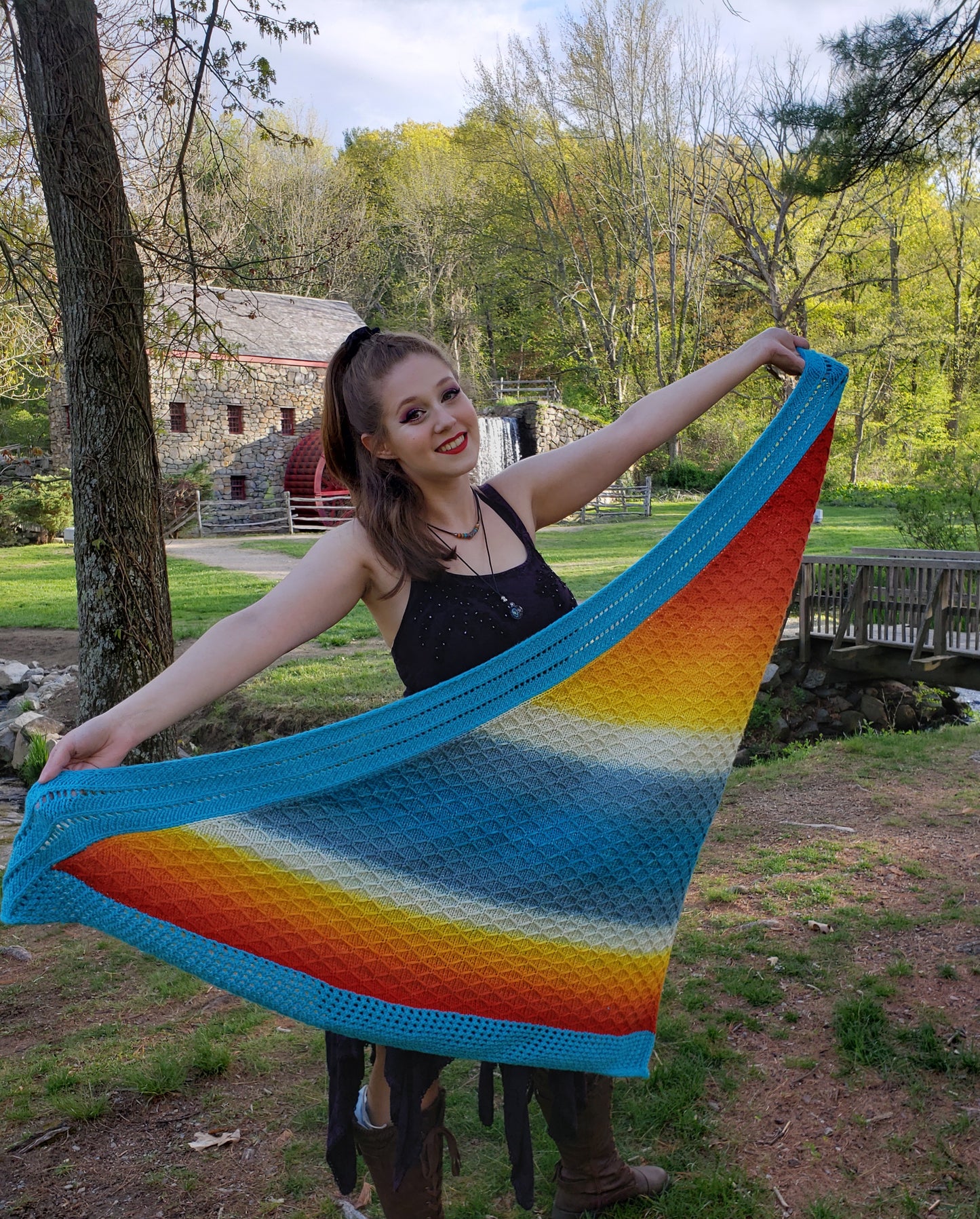 At the Horizon Shawl Kit