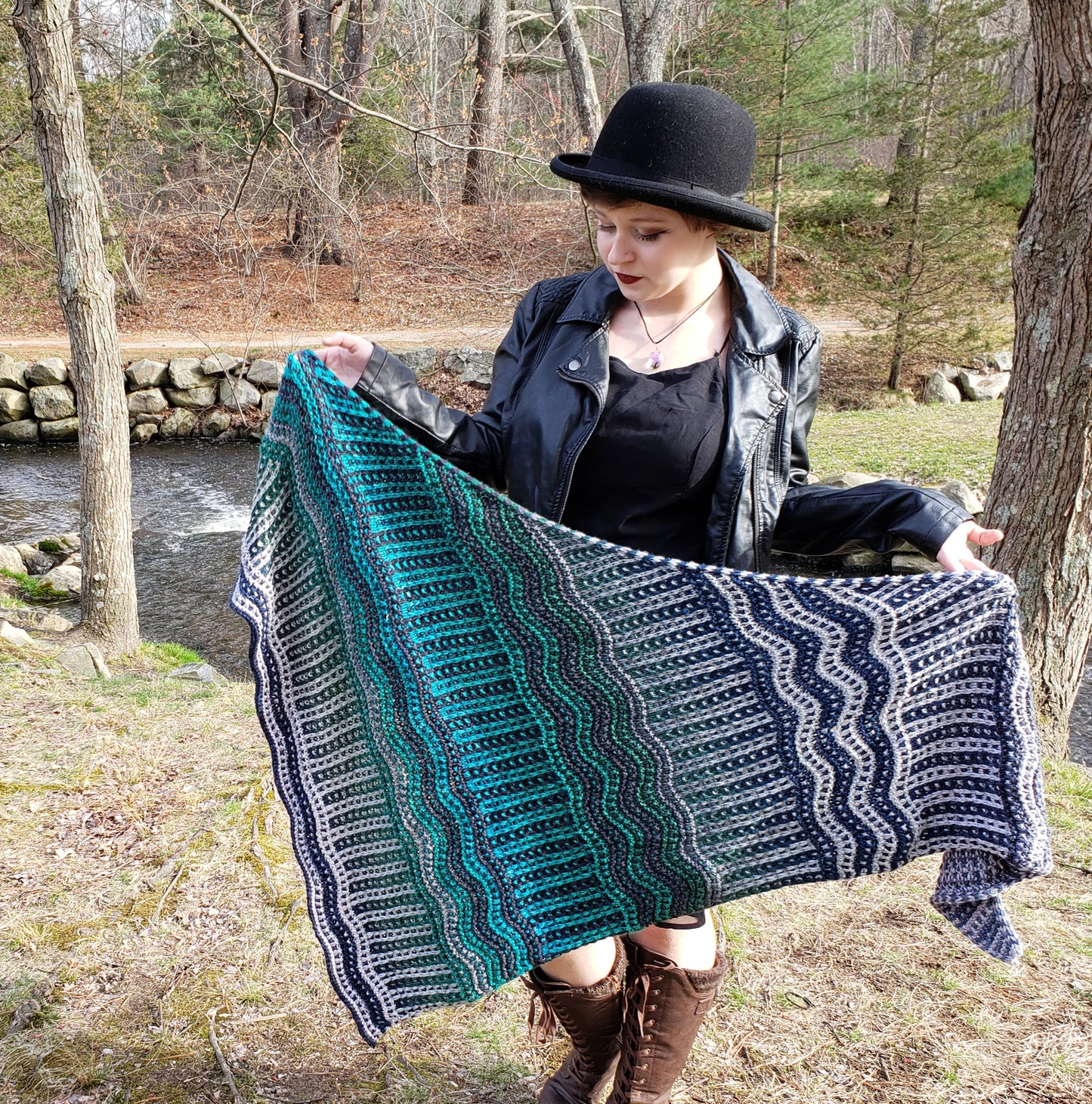 Stollen Clouds Shawl Kit
