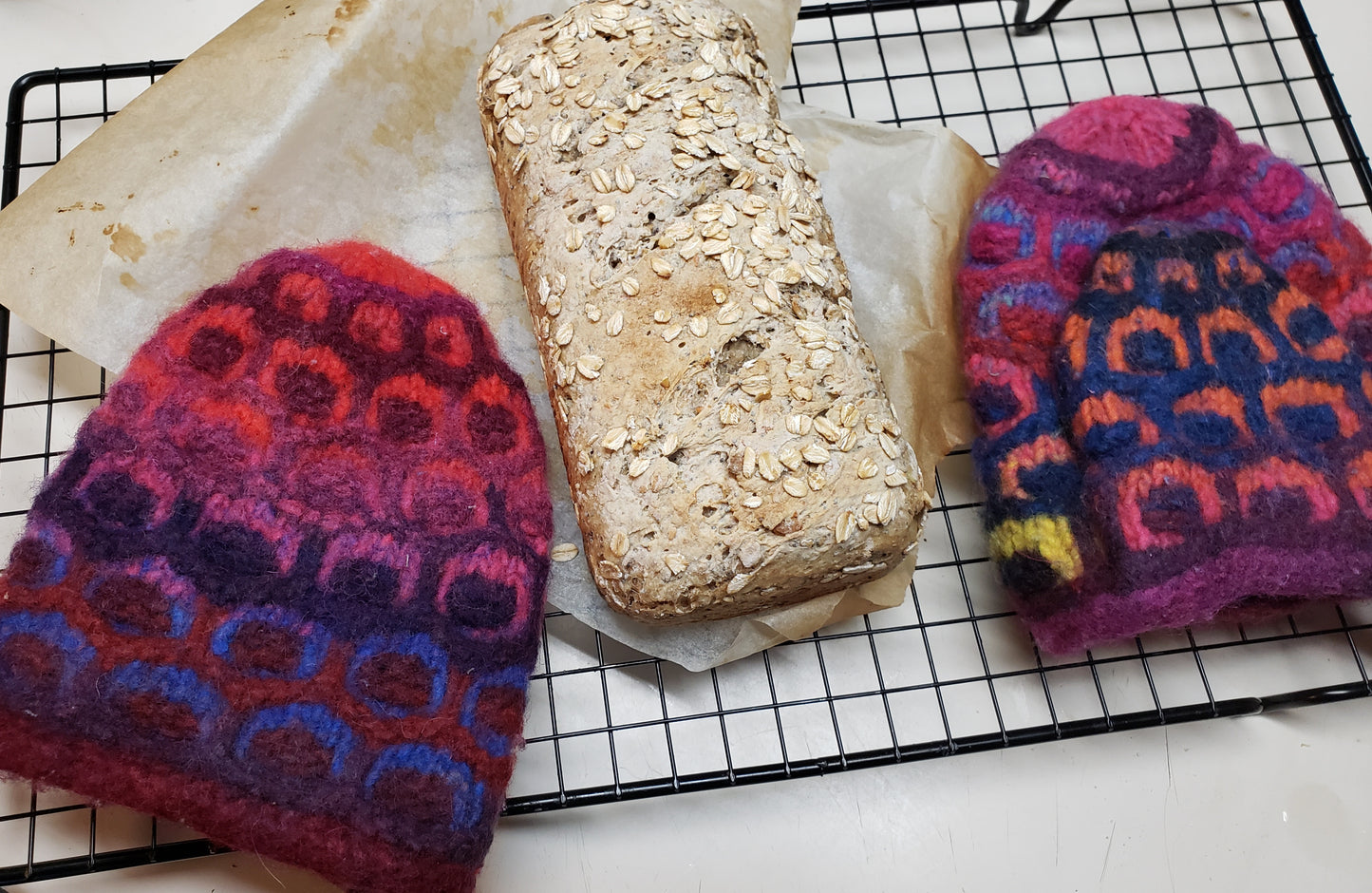 Dragon Oven Mitts Kit