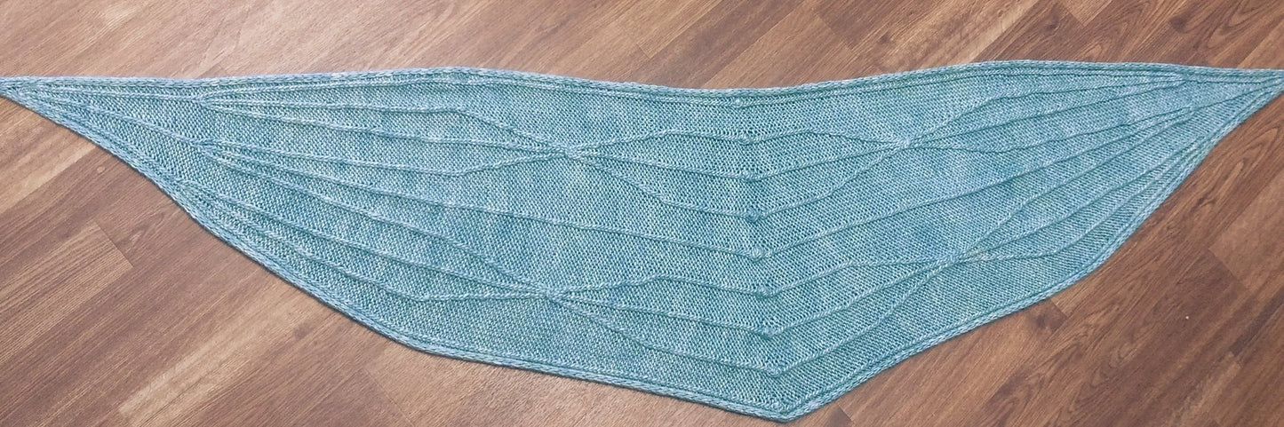 Streamlines Shawl