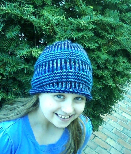 Fading Strands Hat Pattern
