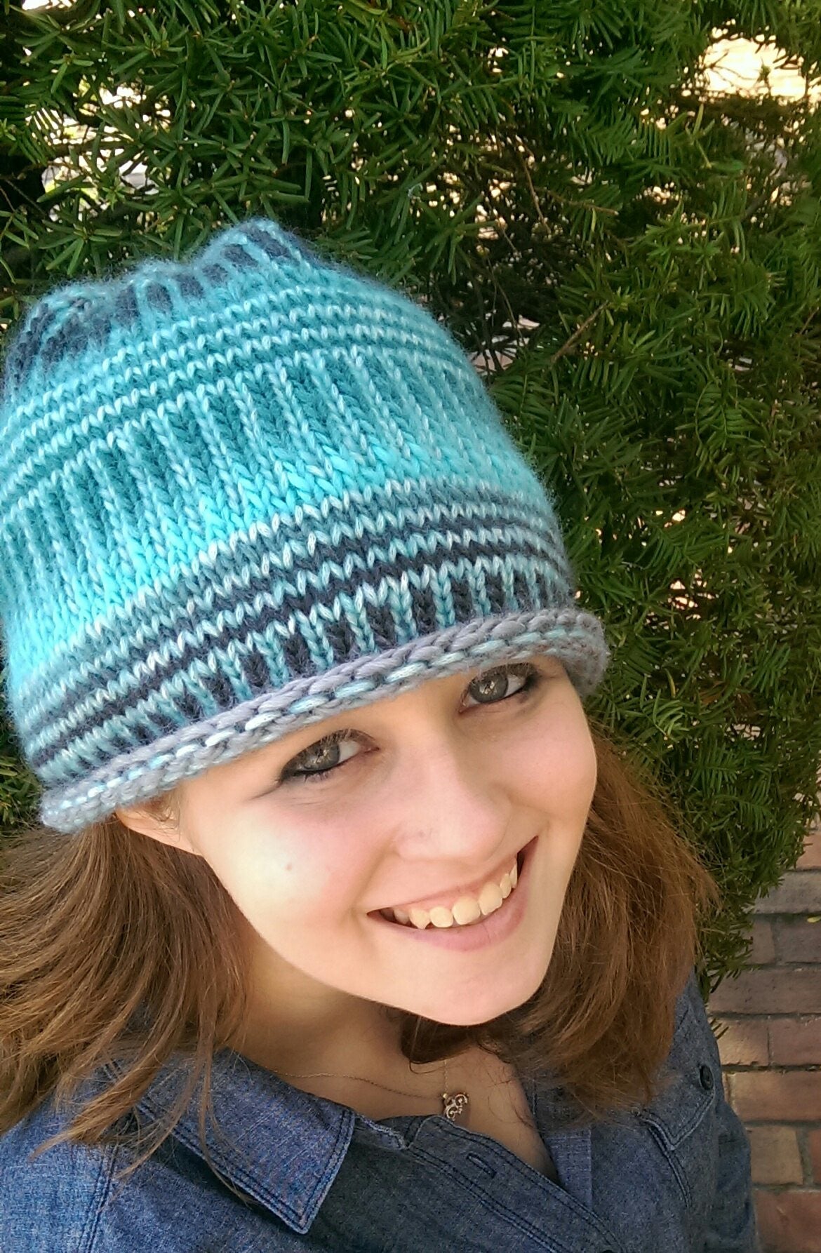 Fading Strands Hat Pattern