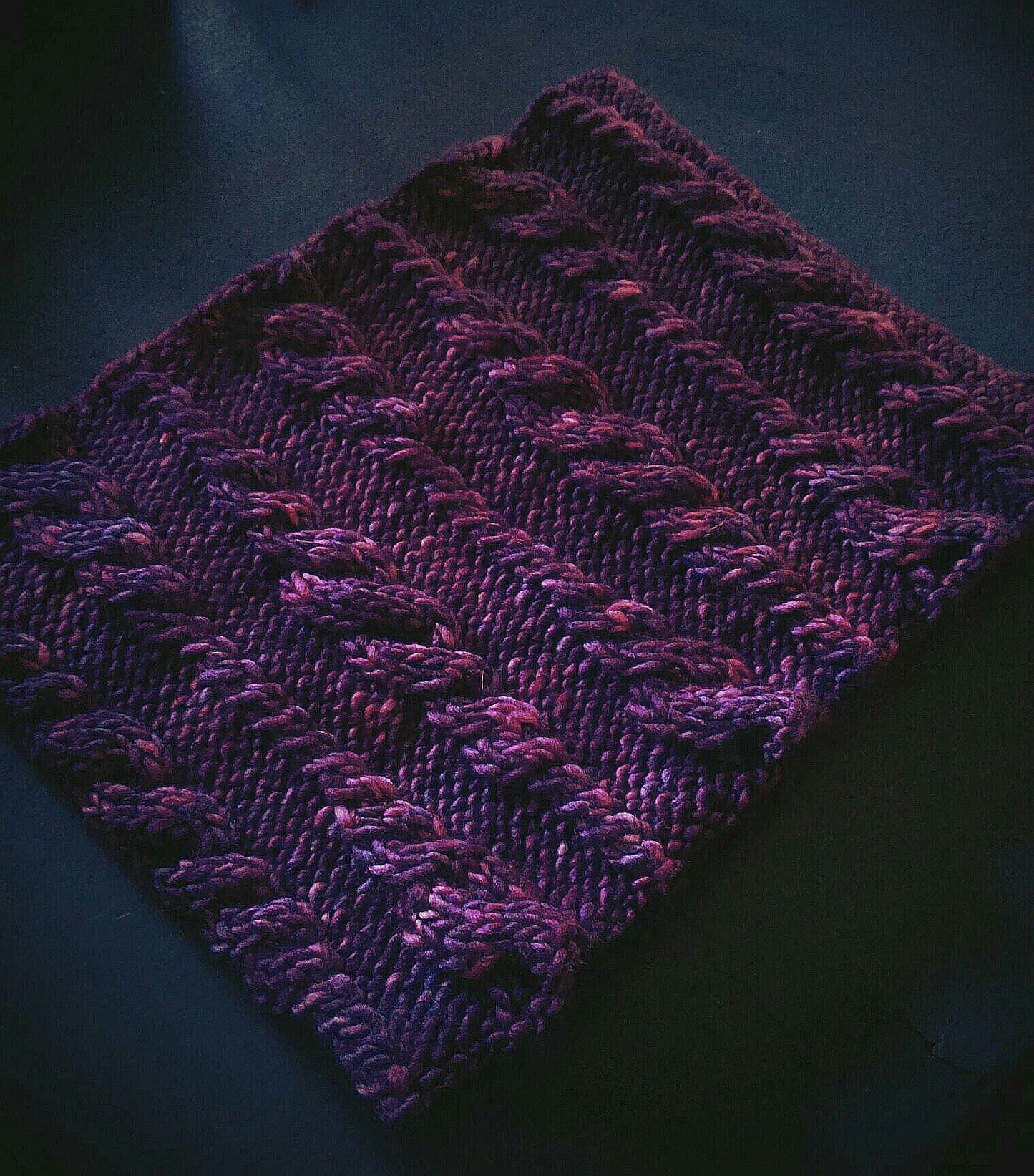 Elderberry Path Cowl/Scarf Pattern