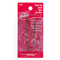 Susan Bates Bent Tip Steel Darning Needle