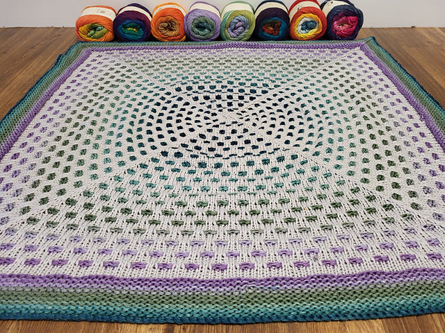 Whirl Baby Blanket Pattern