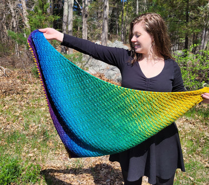 Chasing Rainbows Shawl Kit