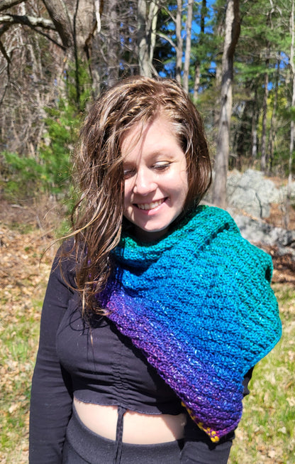 Chasing Rainbows Shawl Kit