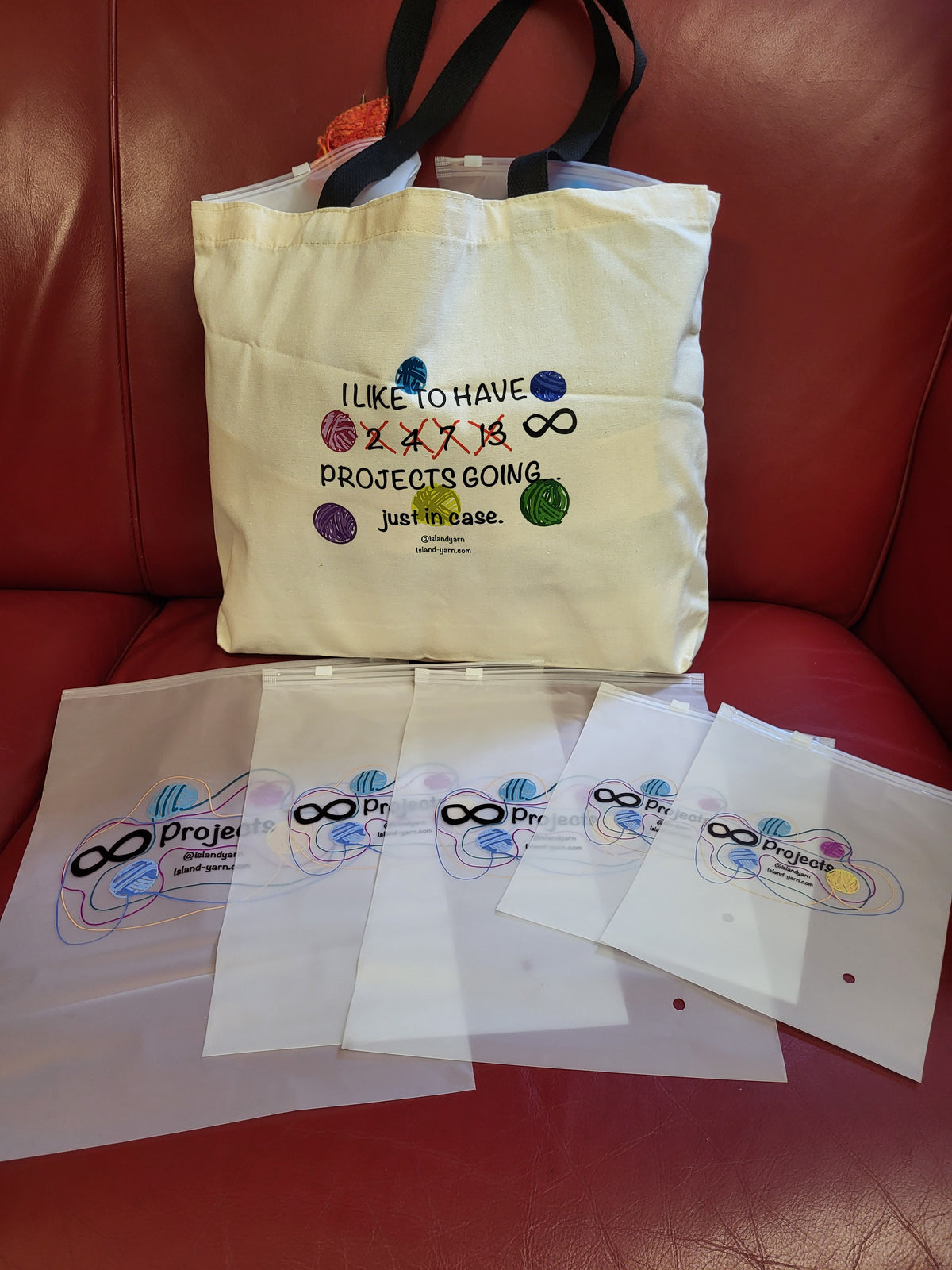 Infinite Projects Bag set