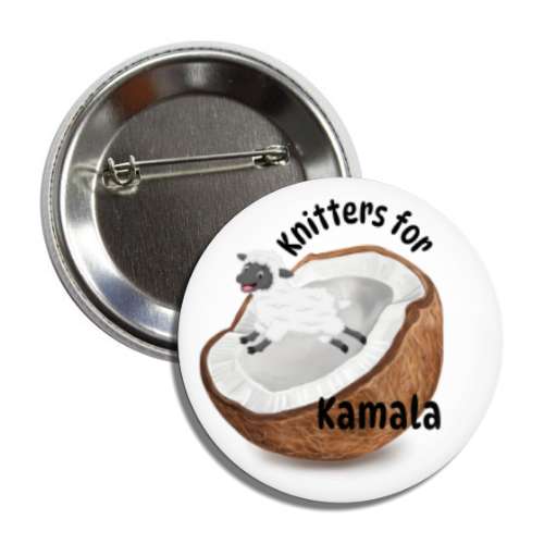 Knitters and Crocheters for Kamala Pins