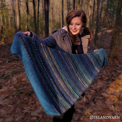 Acorn Path Shawl Kit