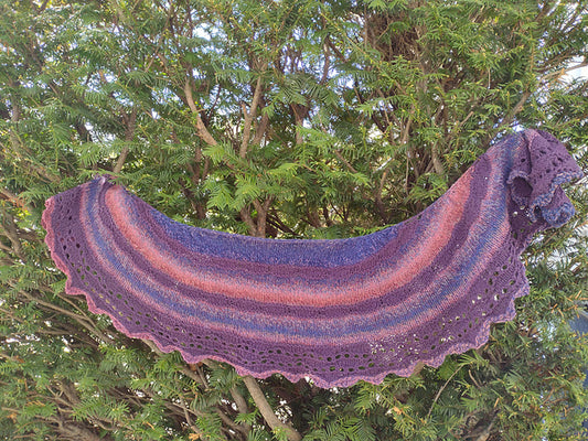 Saltwater Shawl Kit - Greater Boston Yarn Crawl 2026 Pattern
