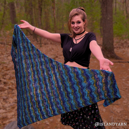 Solea Wave Shawl Pattern