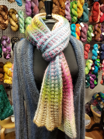 Frosted Multi Scarf with Amitola Grande