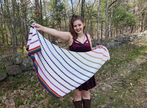 When the Sun Comes Out Shawl Kit