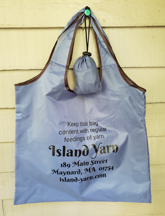Foldaway Island Yarn Shopping Bag