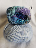 Greater Boston Yarn Crawl 2022 Grist Shawl Kit - Knit version