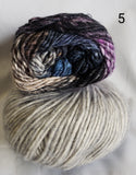 Greater Boston Yarn Crawl 2022 Grist Shawl Kit - Knit version