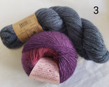 Greater Boston Yarn Crawl 2022 Grist Shawl Kit - Crochet version