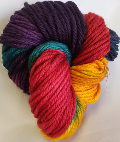 Yarn Dyeing with The Red Pansy