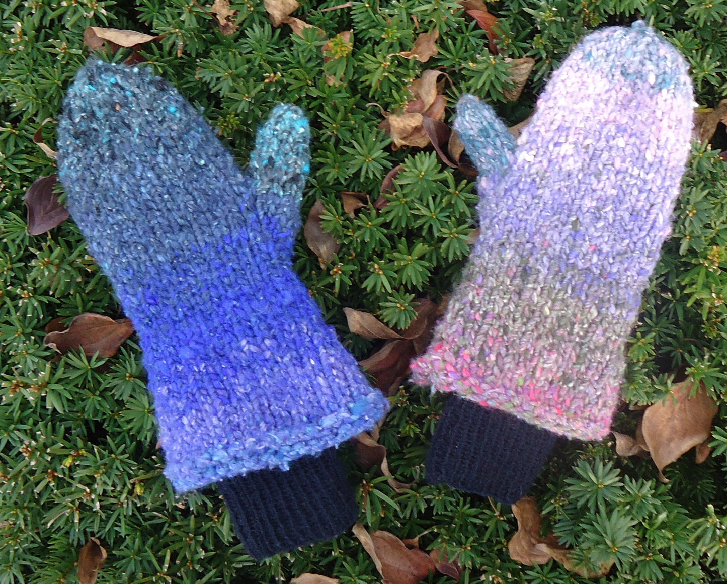 Double Cuff Mittens