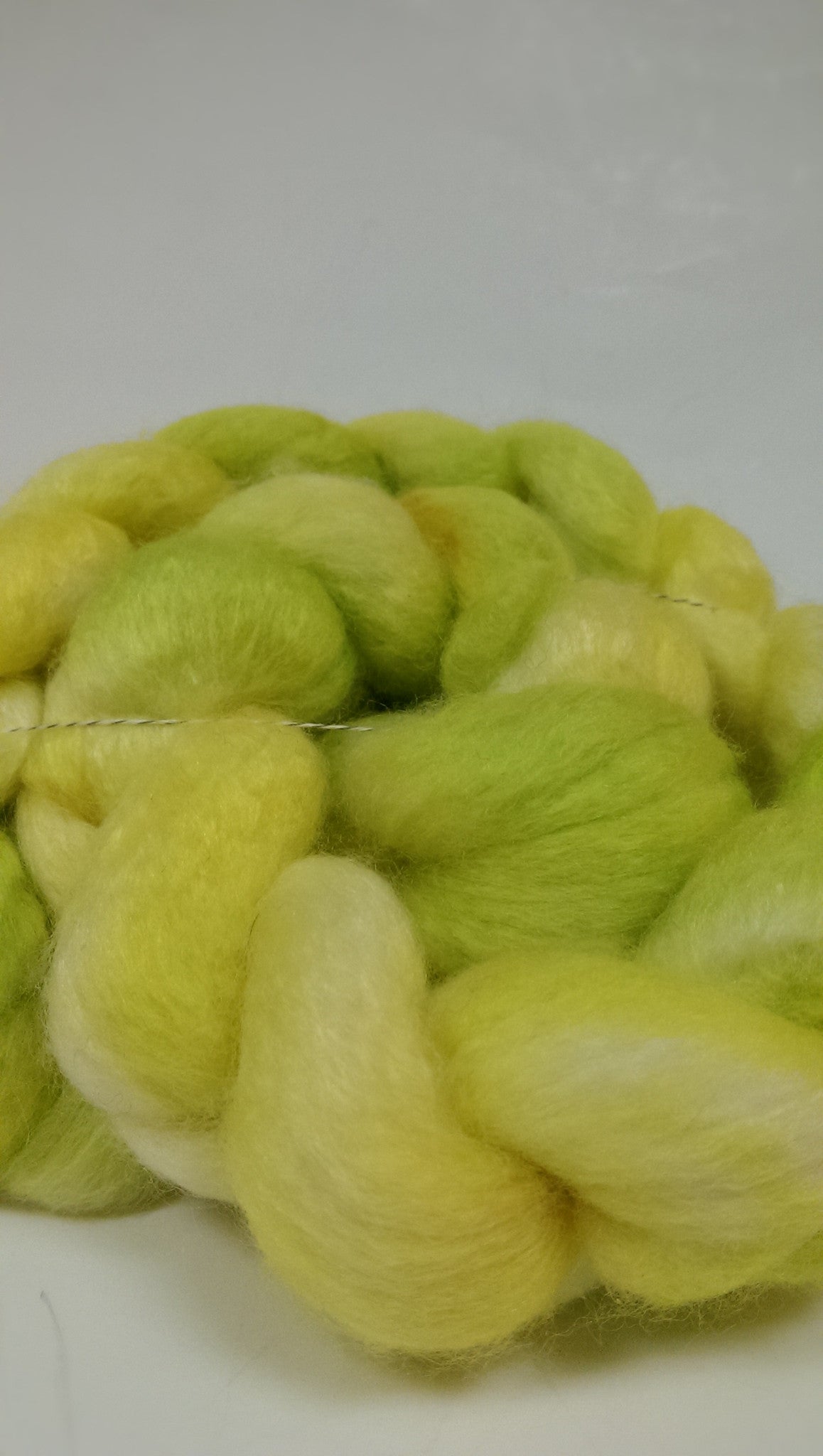 Island Yarn Hand-dyed Roving - BFL/Silk